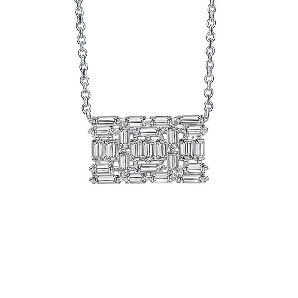 Genevive Silver Necklace
